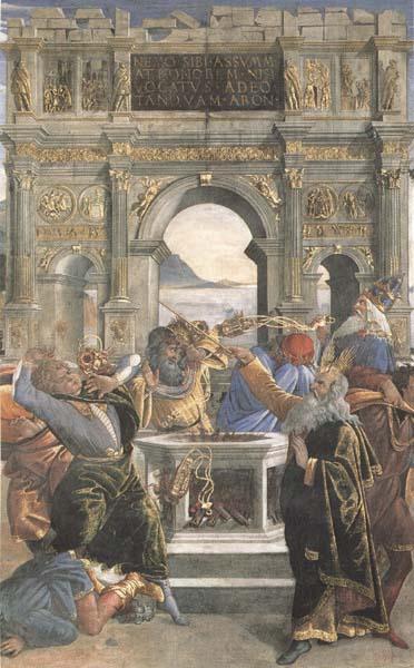 Sandro Botticelli Punishment of the Rebels China oil painting art